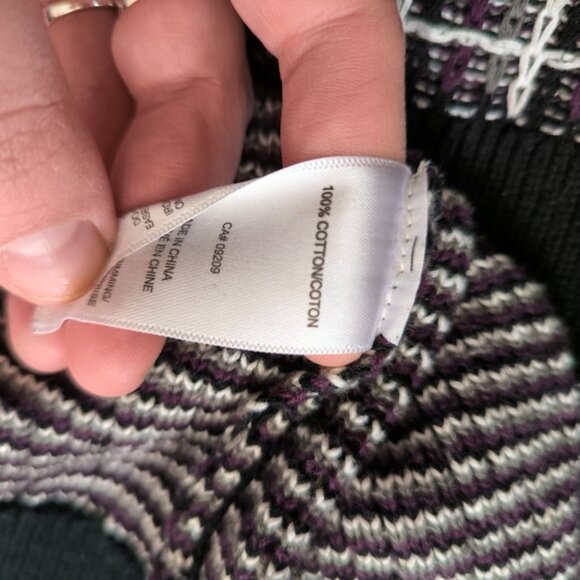 Cleo Vintage Clueless Tweed Preppy Old Money Retro 90s Y2K Style Cardigan XL - Picture 8 of 9